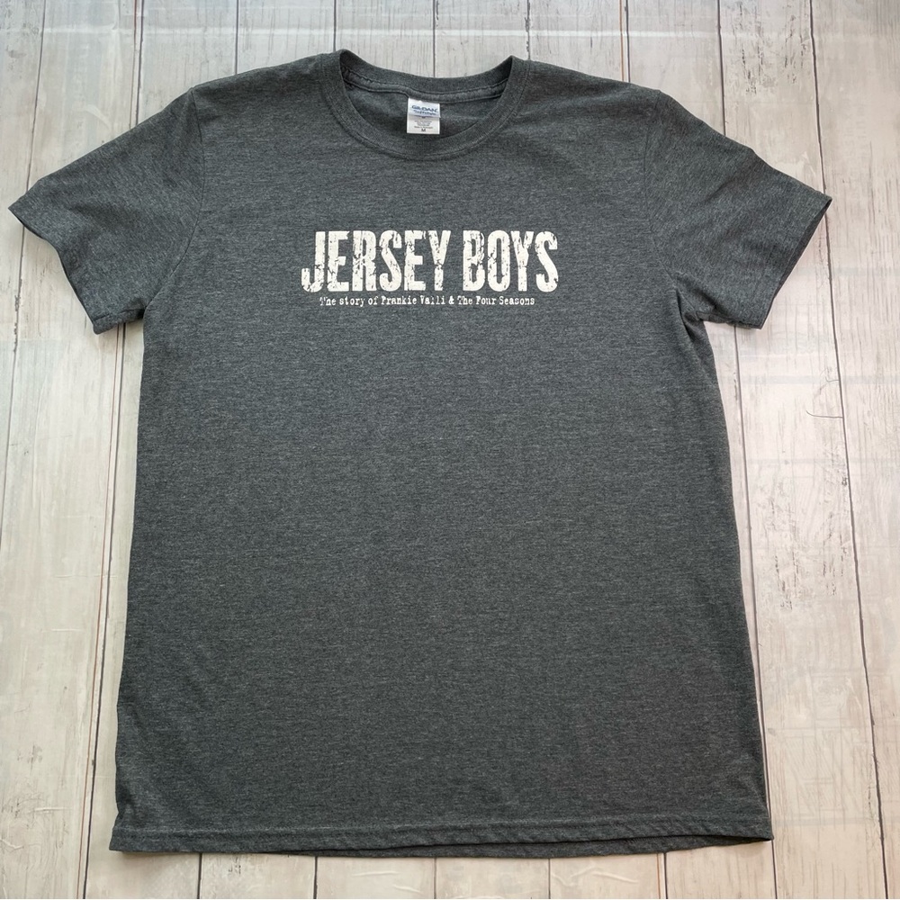Jersey Boys Frankie Valli & The Four Seasons T-Shirt Tee Size M Broadway Musical